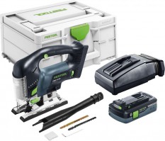 Festool 576533 PSBC 420 HPC 4,0 EBI-Plus 18V Carvex Jigsaw 1 x BP 18 Li 4.0 HPC-ASI Battery, TCL-6 Rapid Charger & SYS3  £519.00